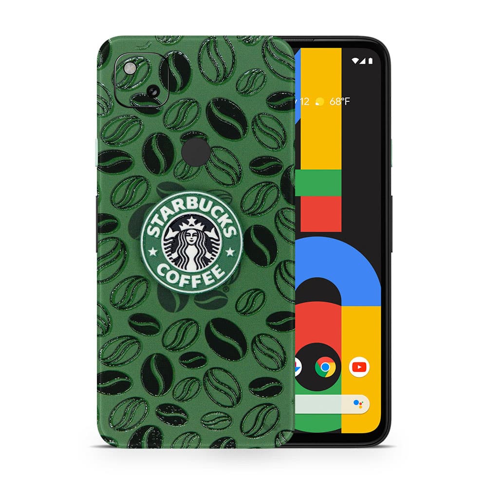 Pixel 4a starbucks 3d skin wrapitskin