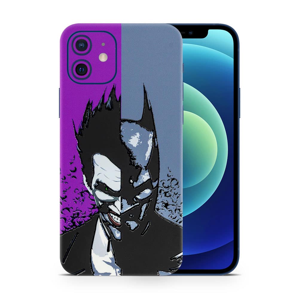 Iphone 12 mini batman vs joker 3d skin wrapitskin