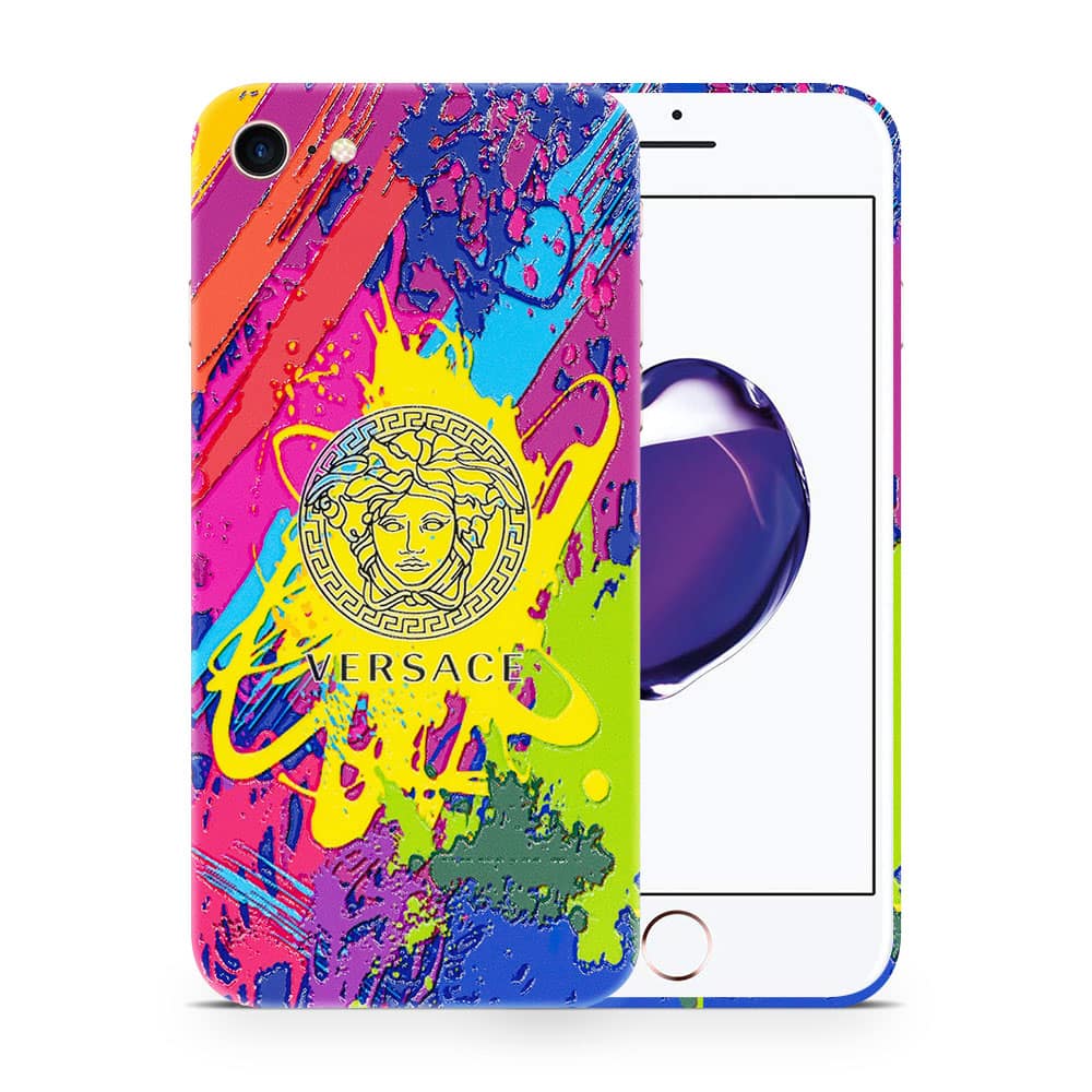 Iphone 7 versace colorful 3d skin wrapitskin