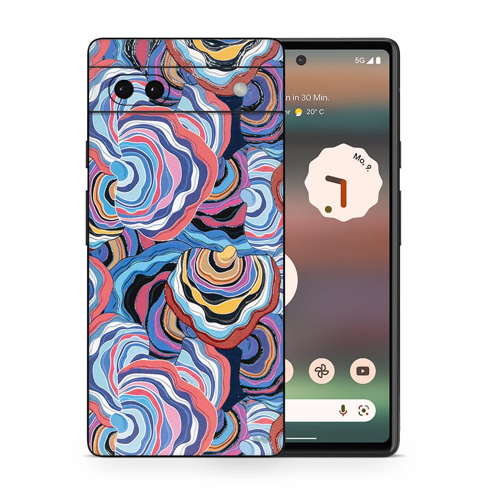 Pixel 6a abstract multicolor 3d skin wrapitskin