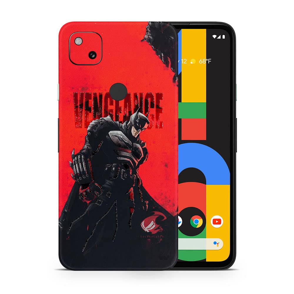 Pixel 4a batman’s vengeancer 3d skin wrapitskin