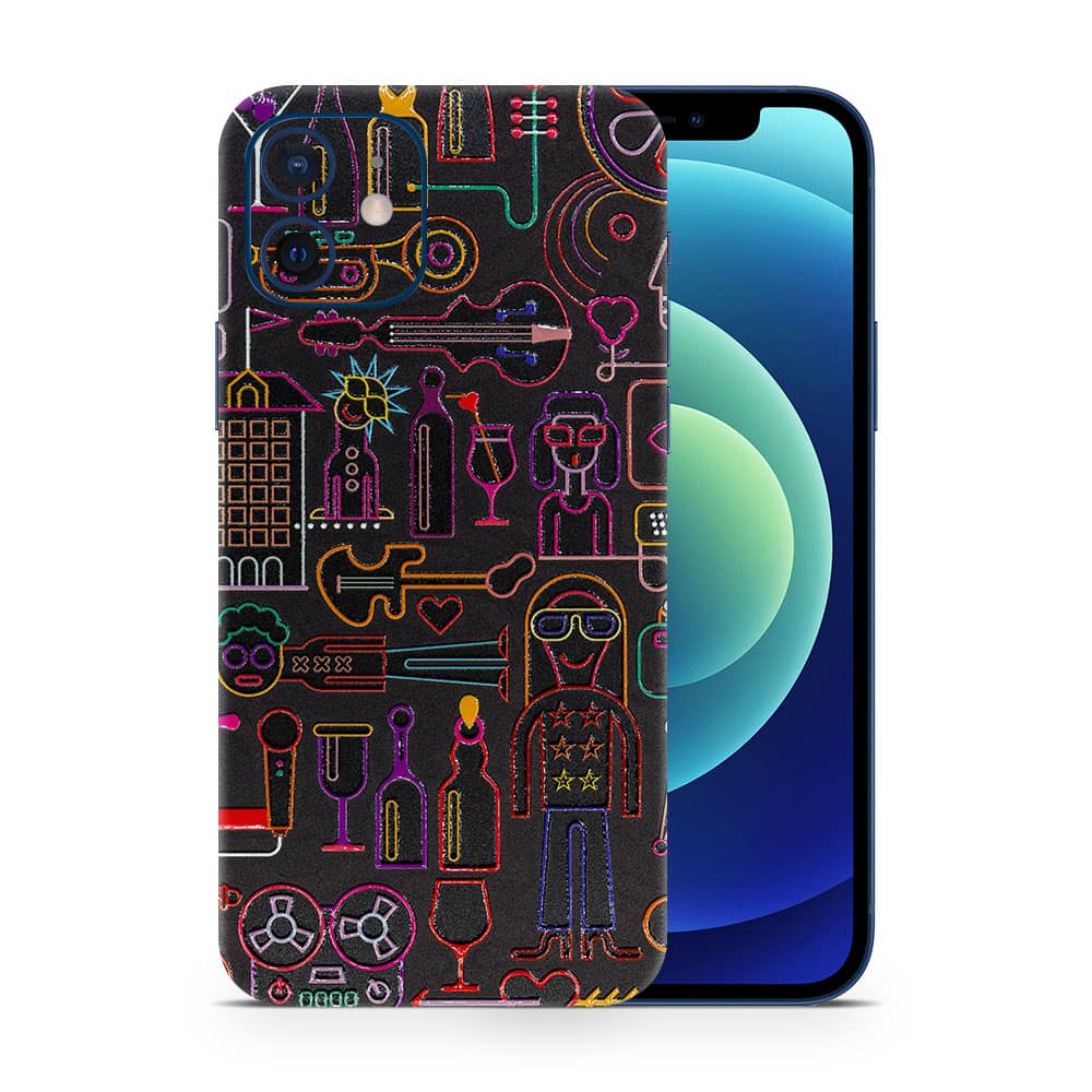 Iphone 12 inca art 3d skin wrapitskin