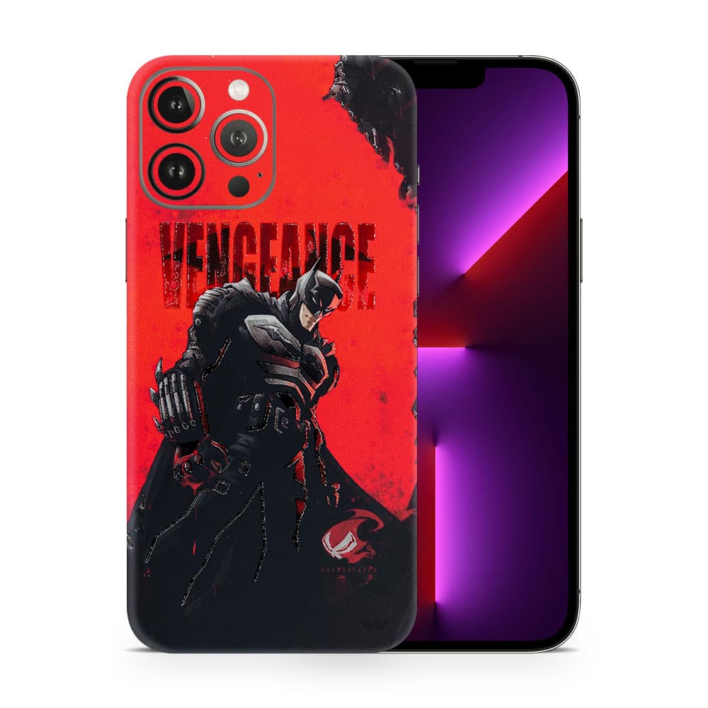 Iphone 13 pro batman’s vengeancer 3d skin wrapitskin
