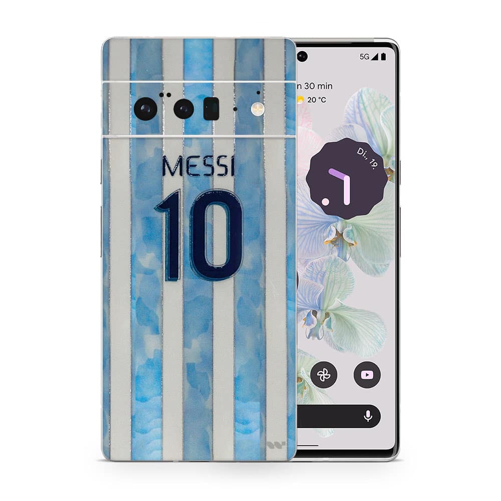 Pixel 6 pro messi 3d skin wrapitskin