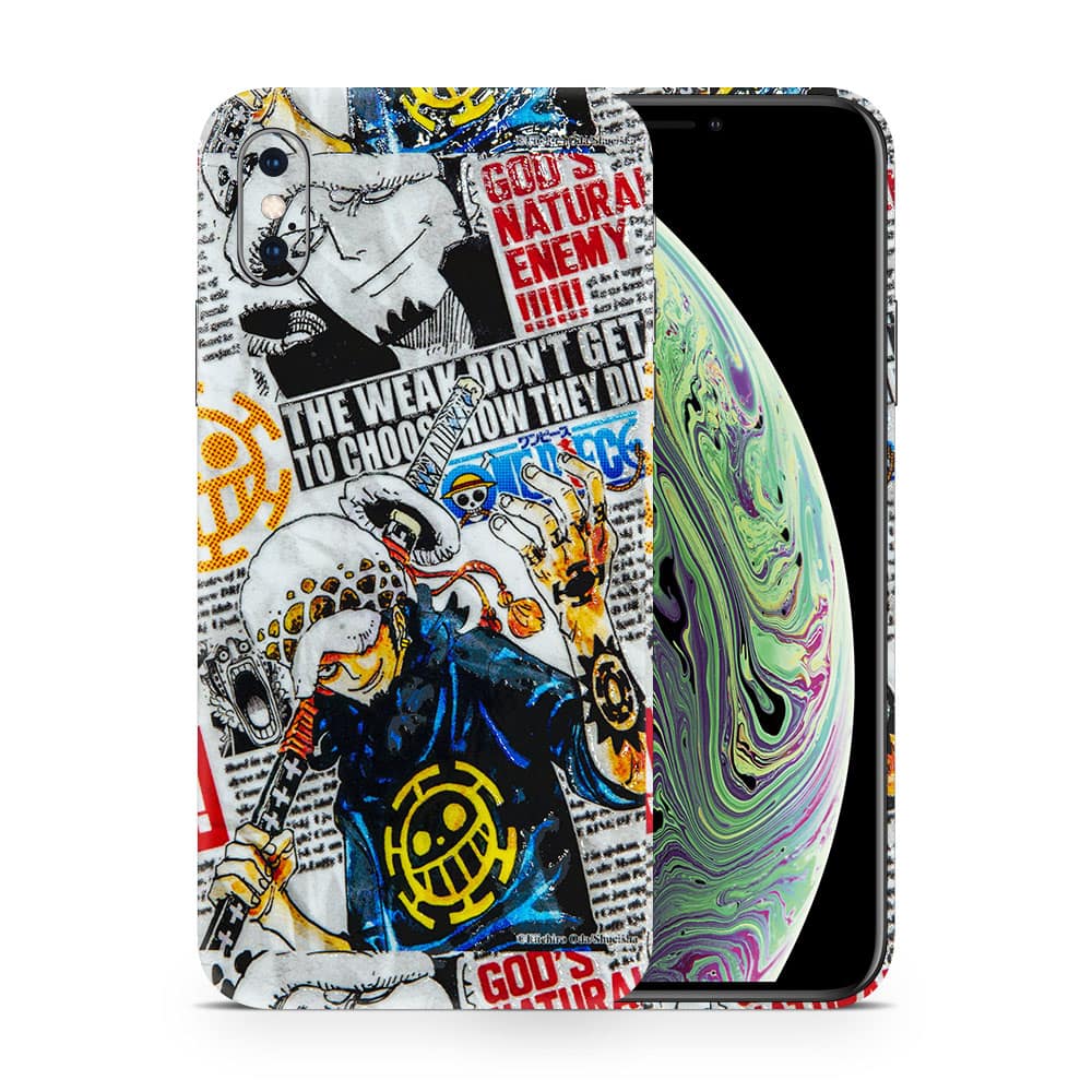 Iphone xs max d water law 3d skin wrapitskin