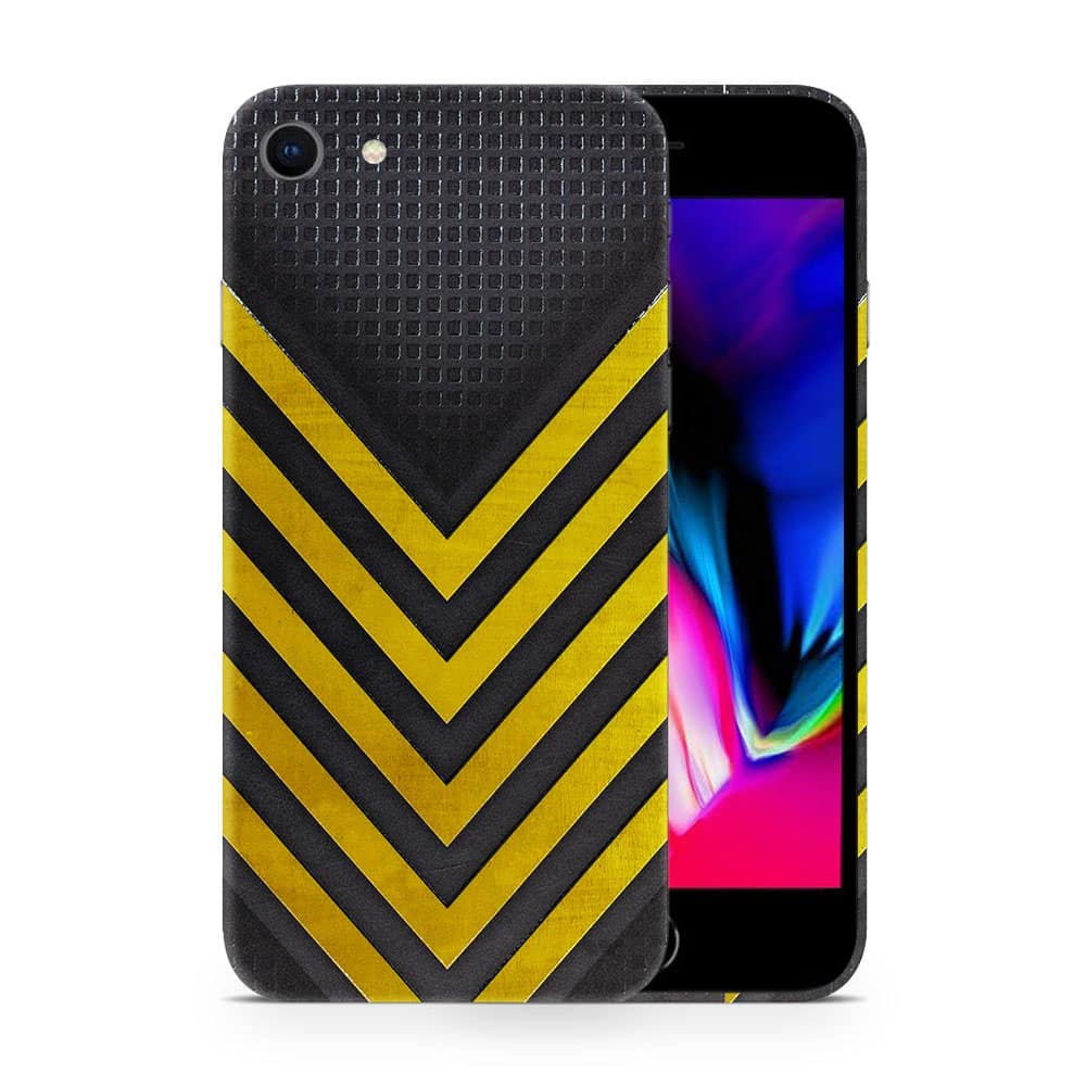 Iphone 8 arrows yellow 3d skin wrapitskin