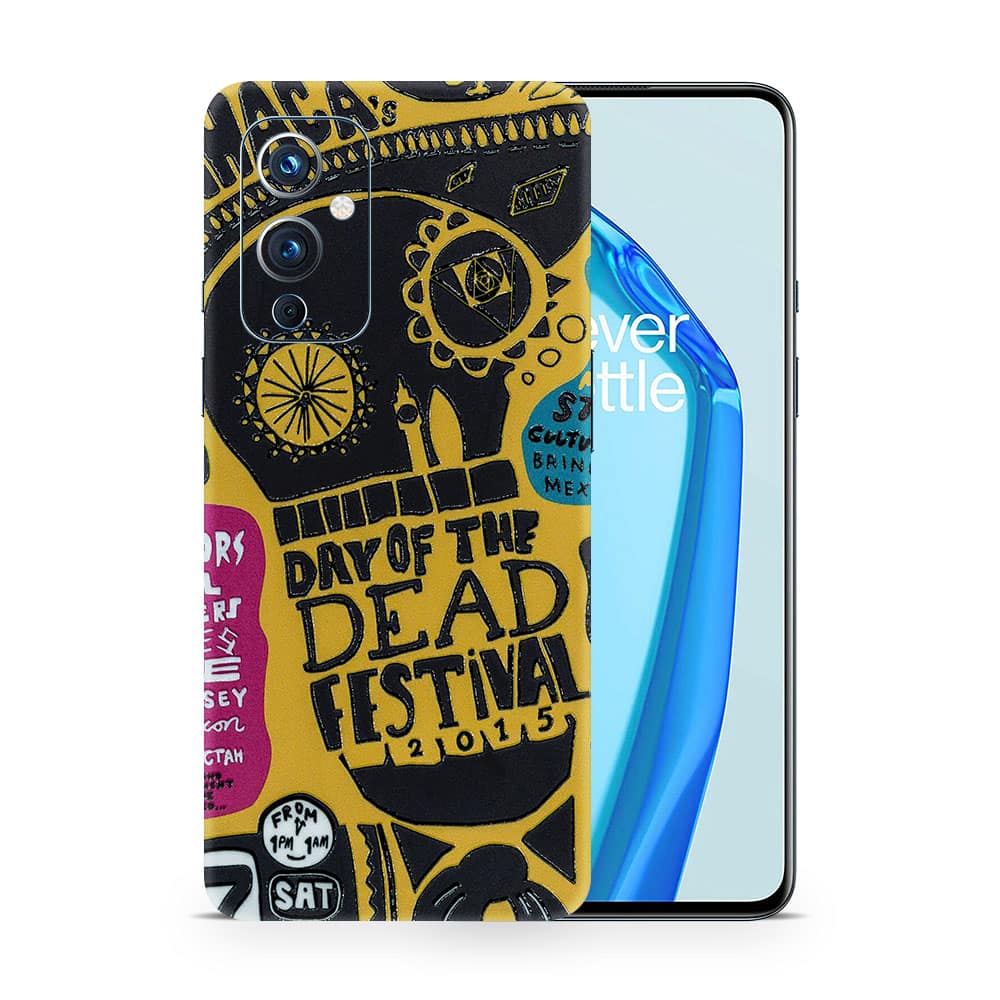 Oneplus 9 street festival 3d skin wrapitskin