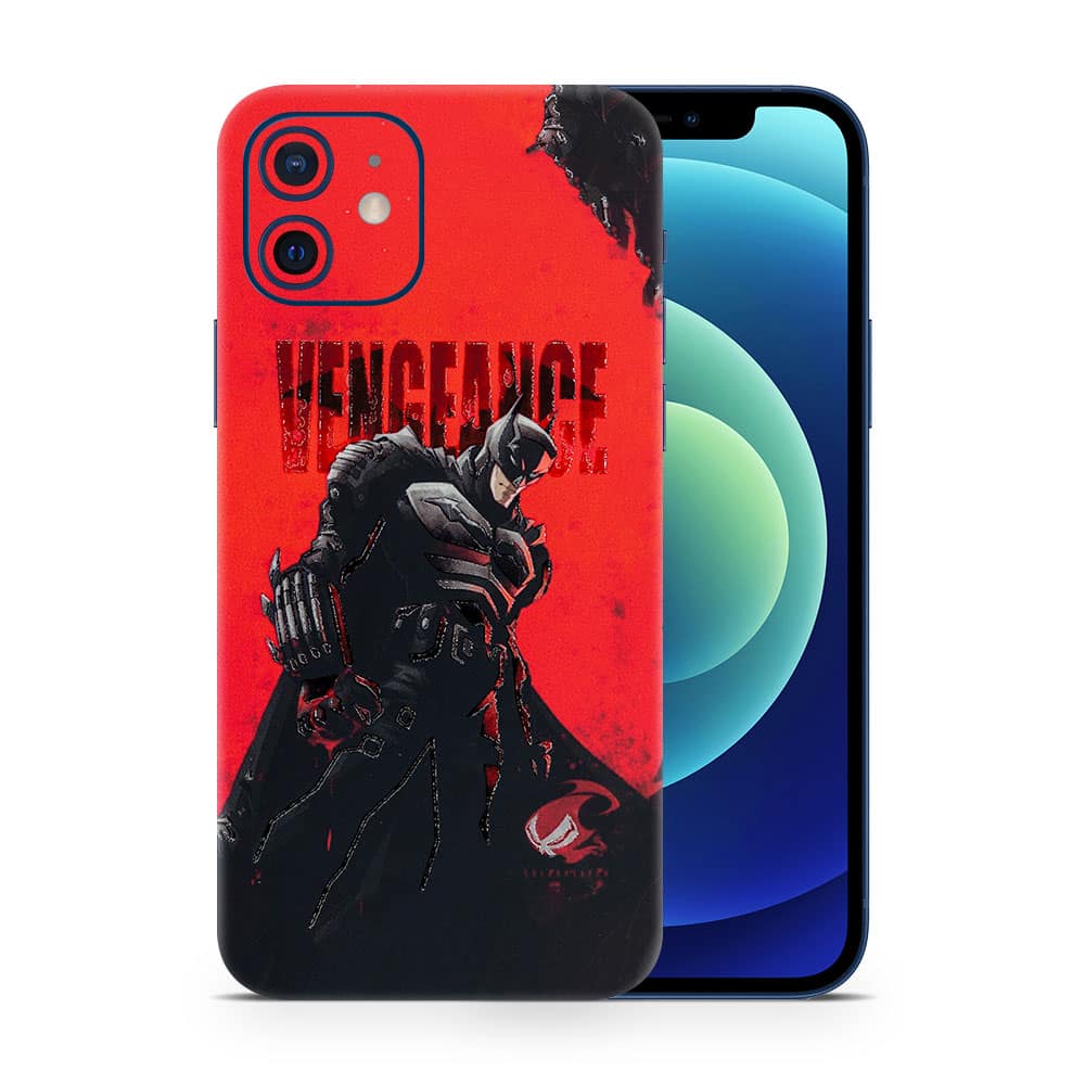 Iphone 12 batman’s vengeancer 3d skin wrapitskin