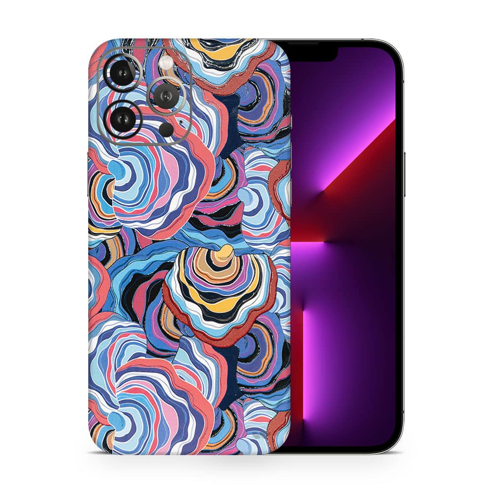 Iphone 13 pro abstract multicolor 3d skin wrapitskin
