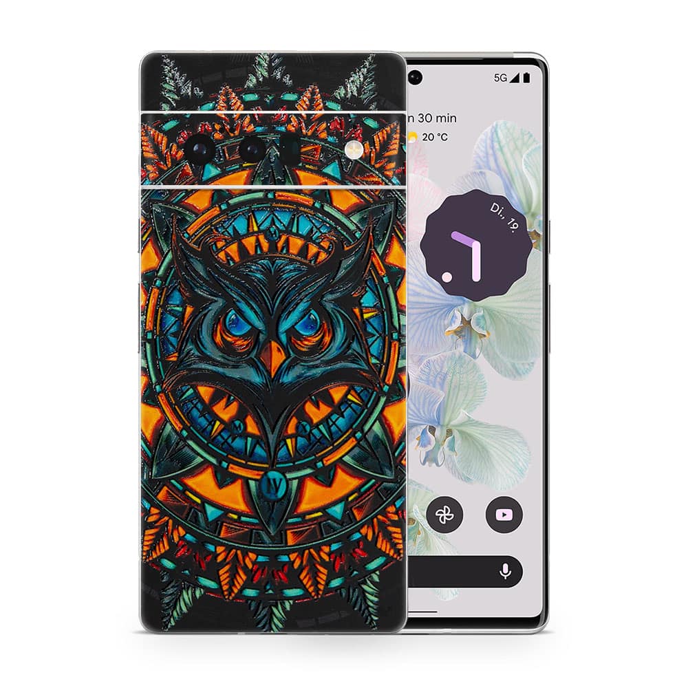 Pixel 6 pro owl 3d skin wrapitskin