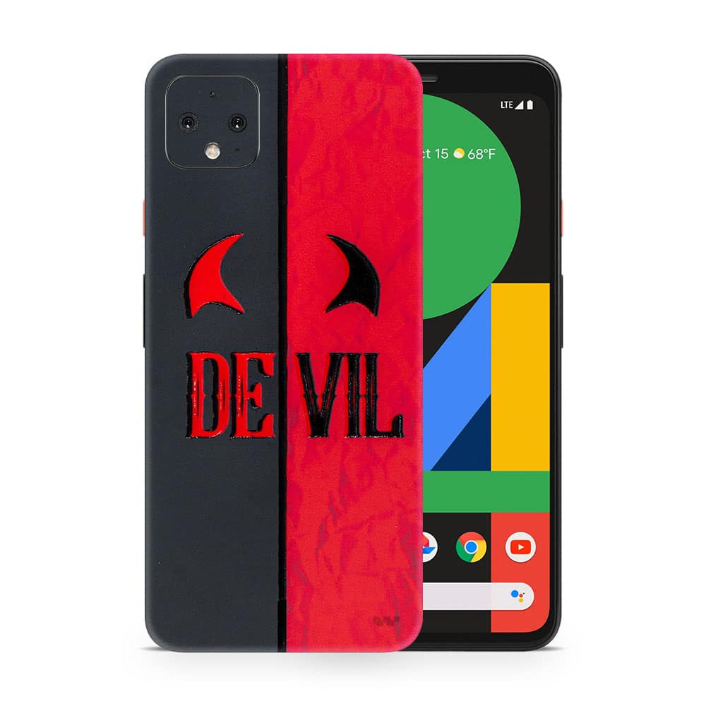 Pixel 4 xl devil 3d skin wrapitskin
