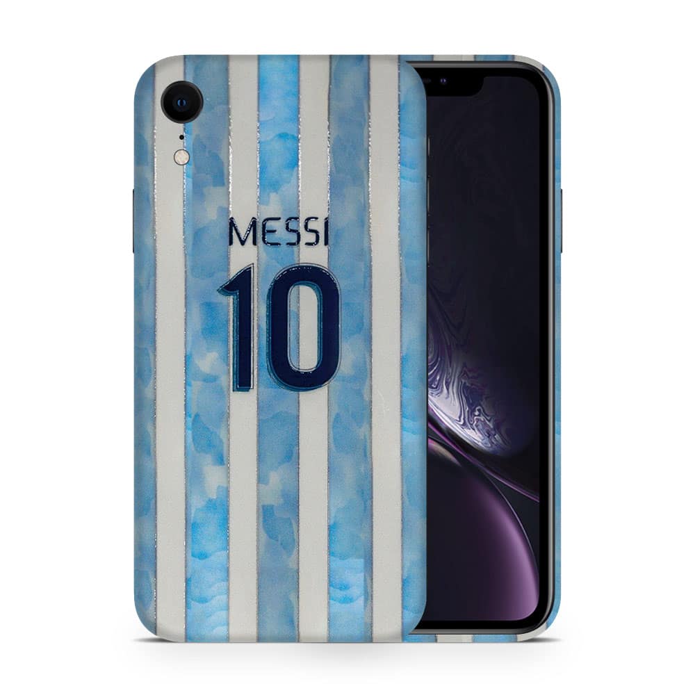 Iphone xr messi 3d skin wrapitskin