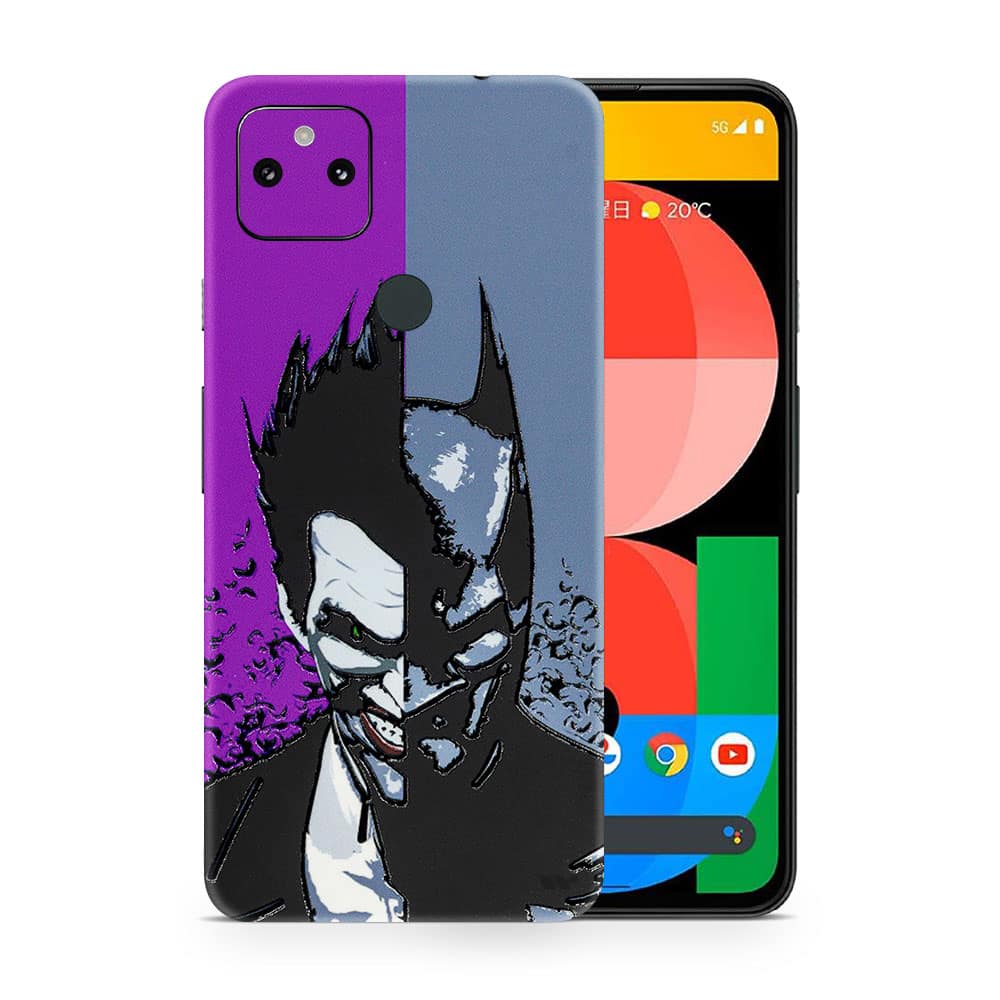 Pixel 5a 5g batman vs joker 3d skin wrapitskin