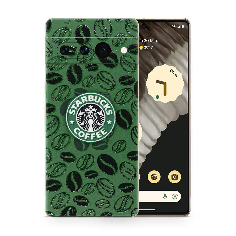 Pixel 7 pro starbucks 3d skin wrapitskin