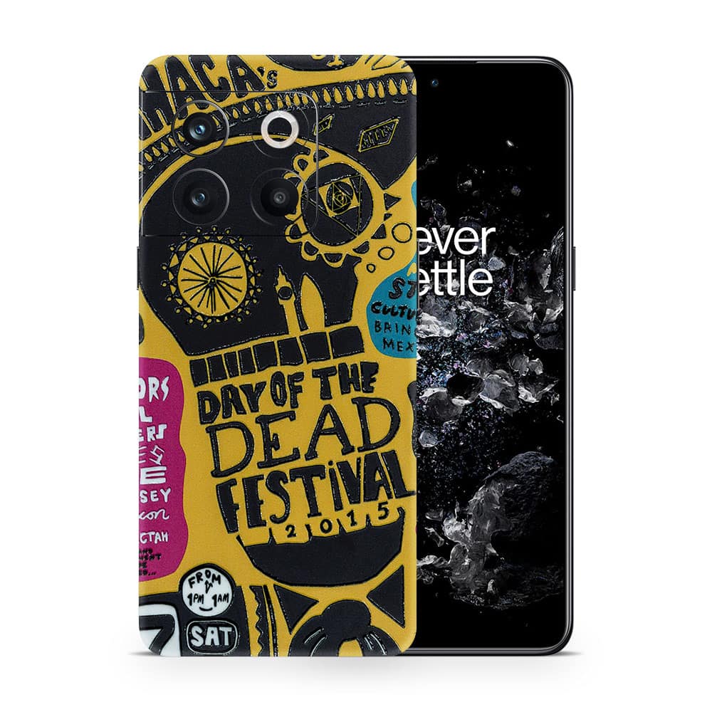 Oneplus 10t street festival 3d skin wrapitskin