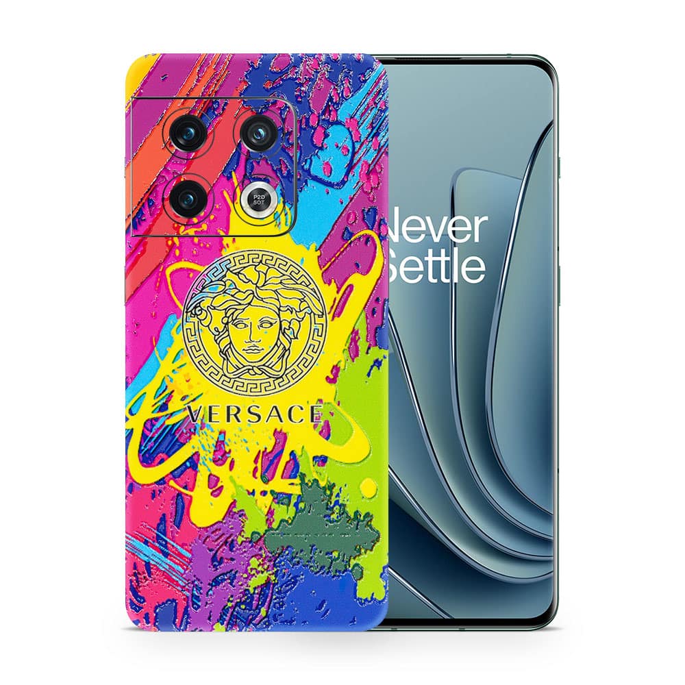 Oneplus 10 pro versace colorful 3d skin wrapitskin