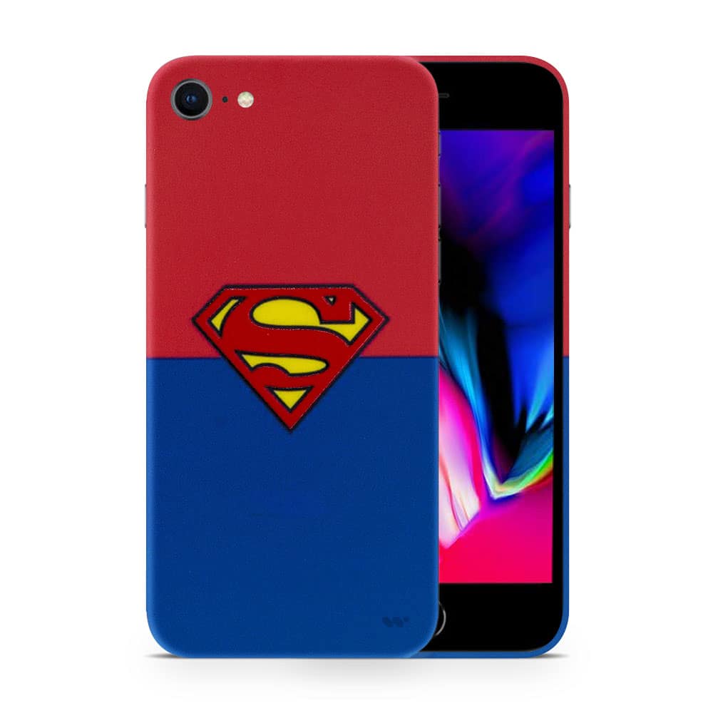 Iphone 8 superman 3d skin wrapitskin