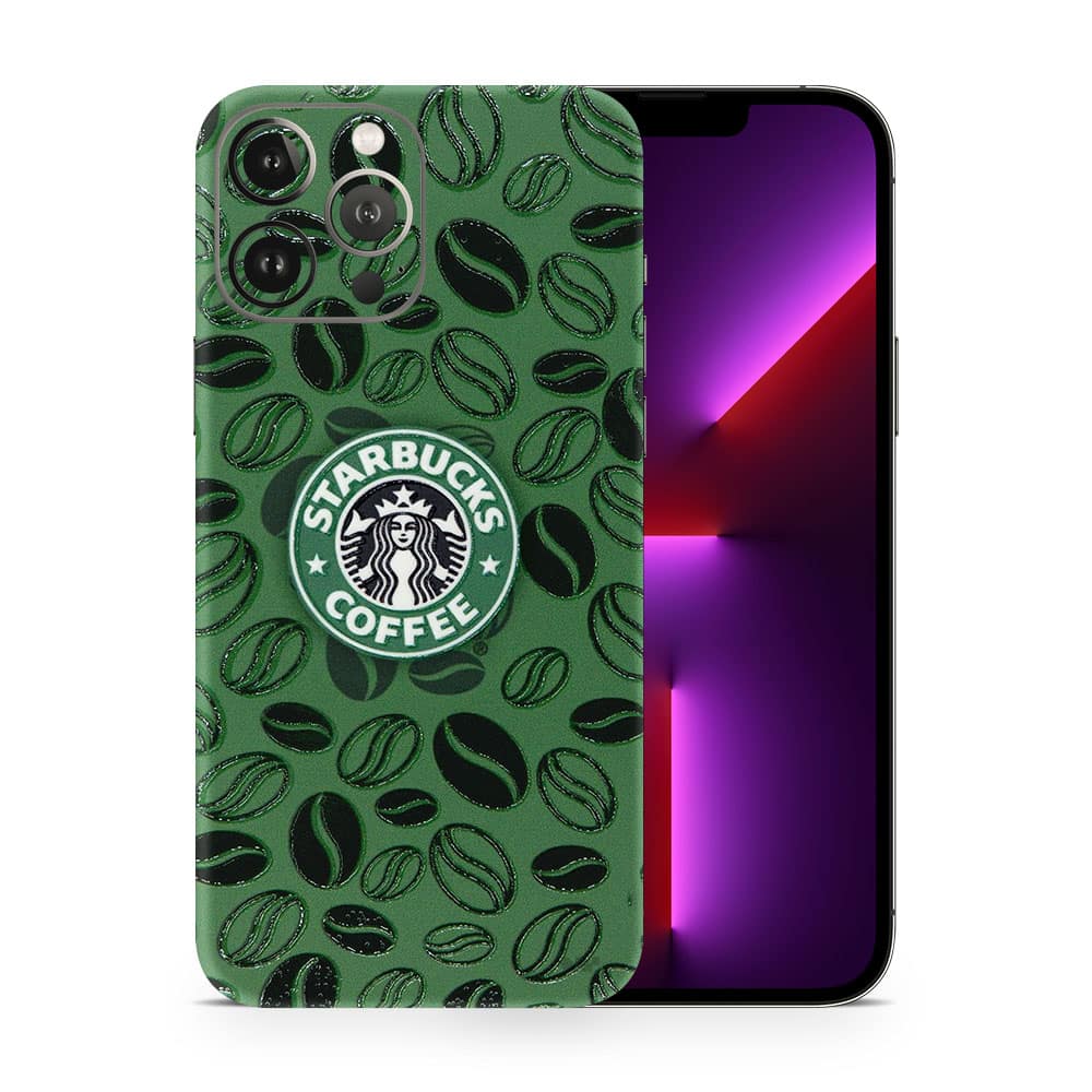 Iphone 13 pro max starbucks 3d skin wrapitskin