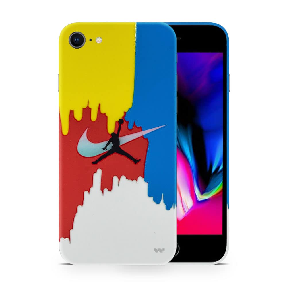 Iphone 8 nike jordan 3d skin wrapitskin