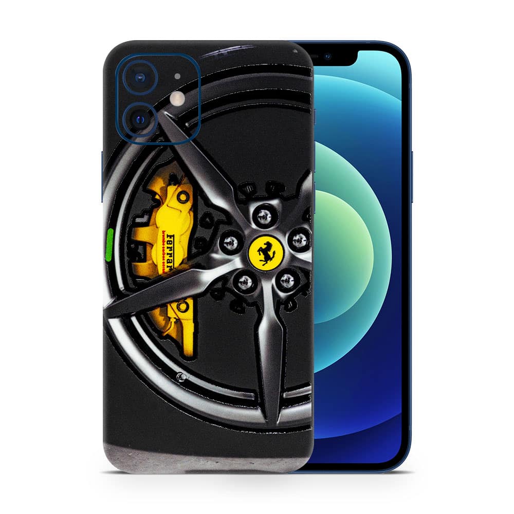 Iphone 12 mini ferrari rim 3d skin wrapitskin