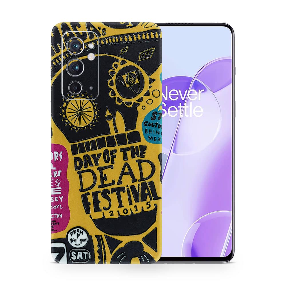 Oneplus 9rt street festival 3d skin wrapitskin