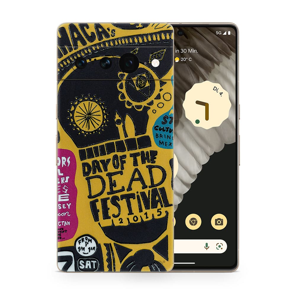 Pixel 7 pro street festival 3d skin wrapitskin