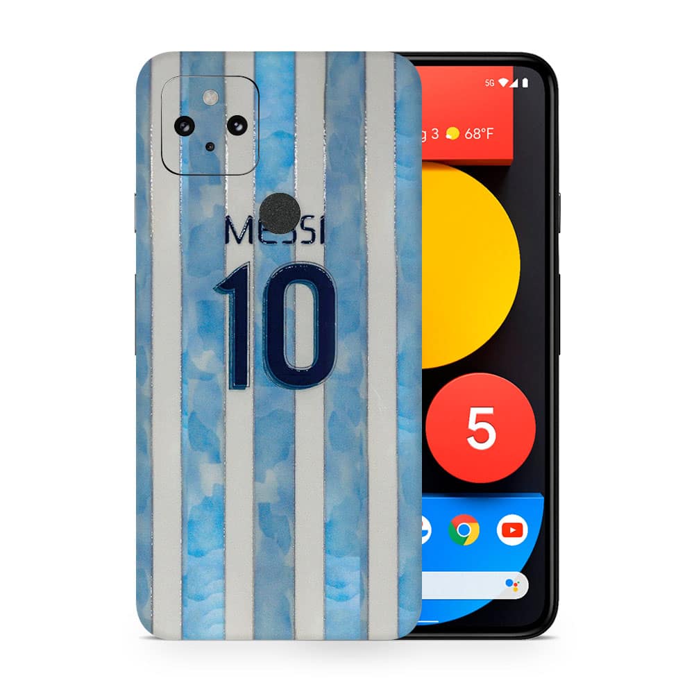 Pixel 5 messi 3d skin wrapitskin