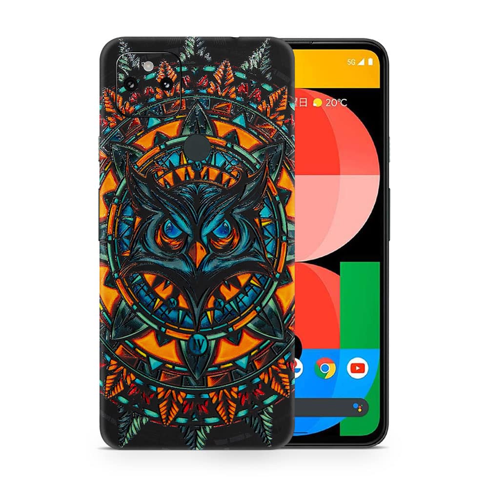 Pixel 5a 5g owl 3d skin wrapitskin