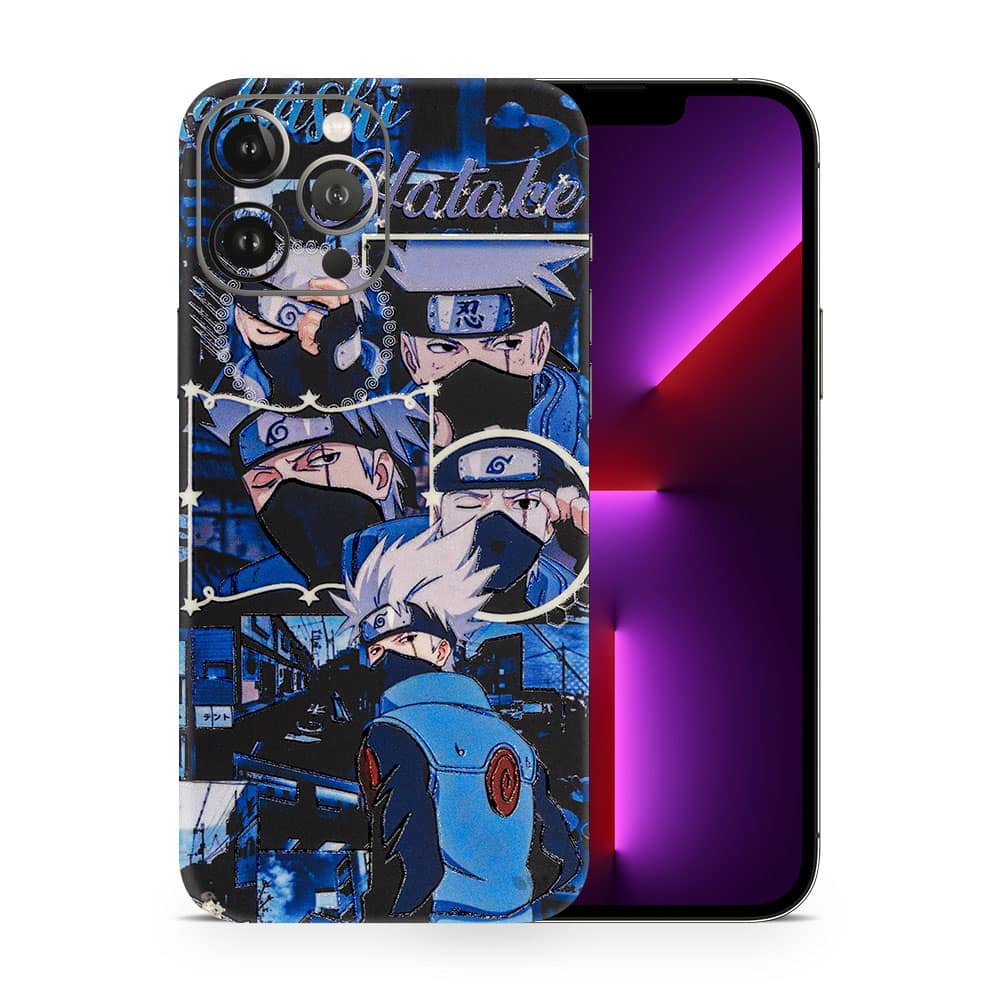 Iphone 13 pro kakashi hatake 3d skin wrapitskin