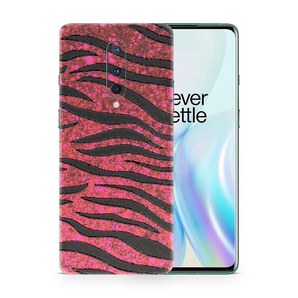 Oneplus 8 uw 5g red zebra 3d skin wrapitskin