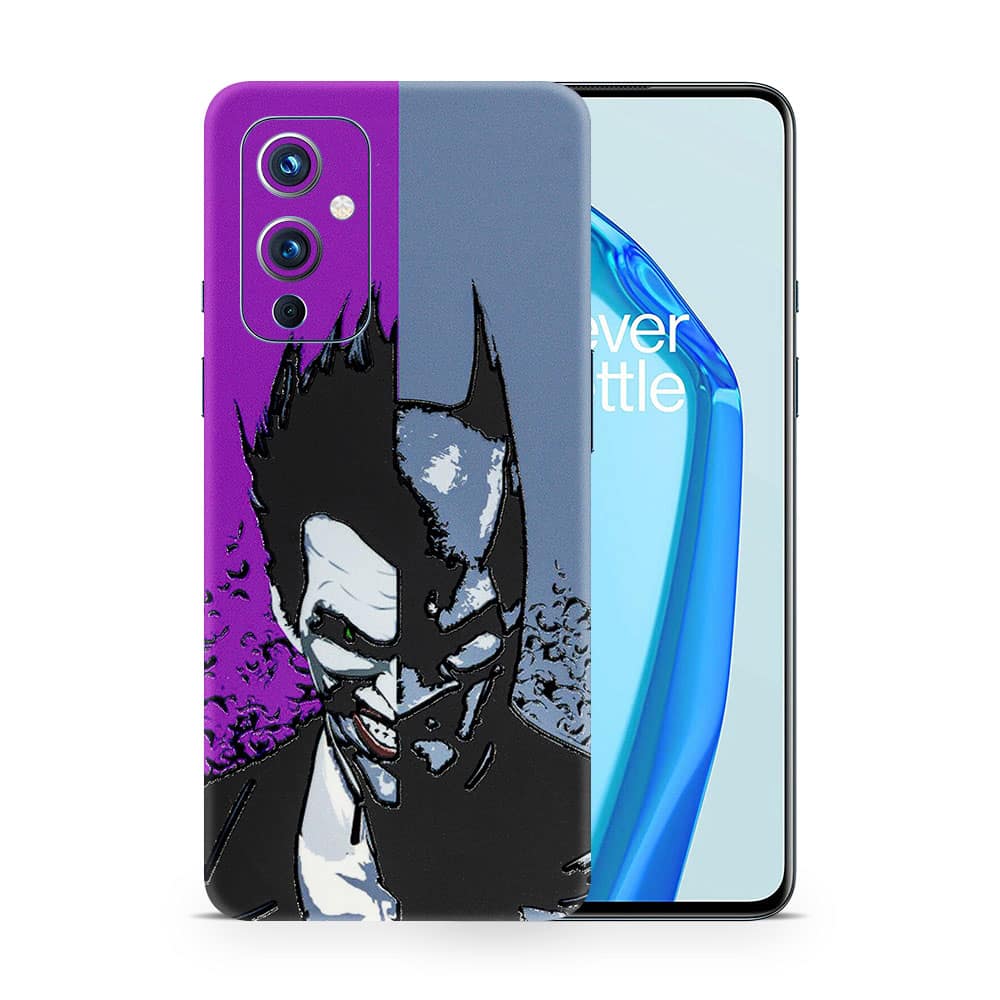 Oneplus 9 batman vs joker 3d skin wrapitskin