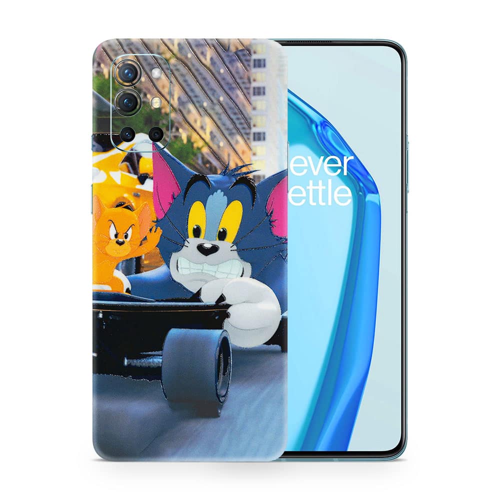 Oneplus 9r tom and jerry 3d skin wrapitskin