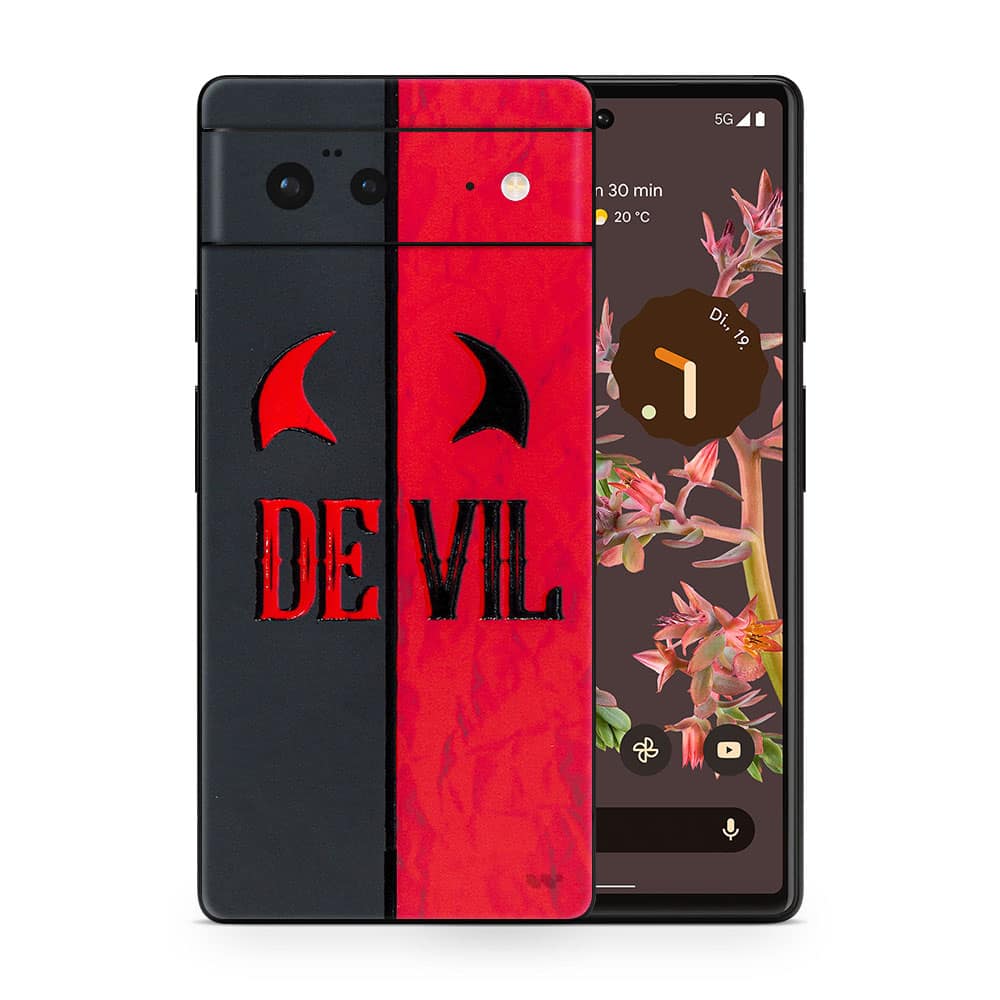 Pixel 6 devil 3d skin wrapitskin