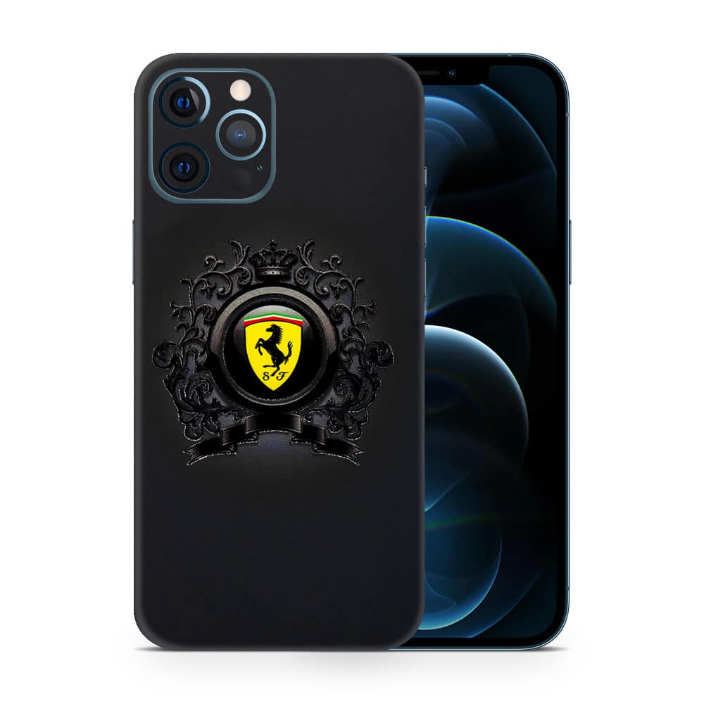 Iphone 12 pro max ferrari 3d skin wrapitskin