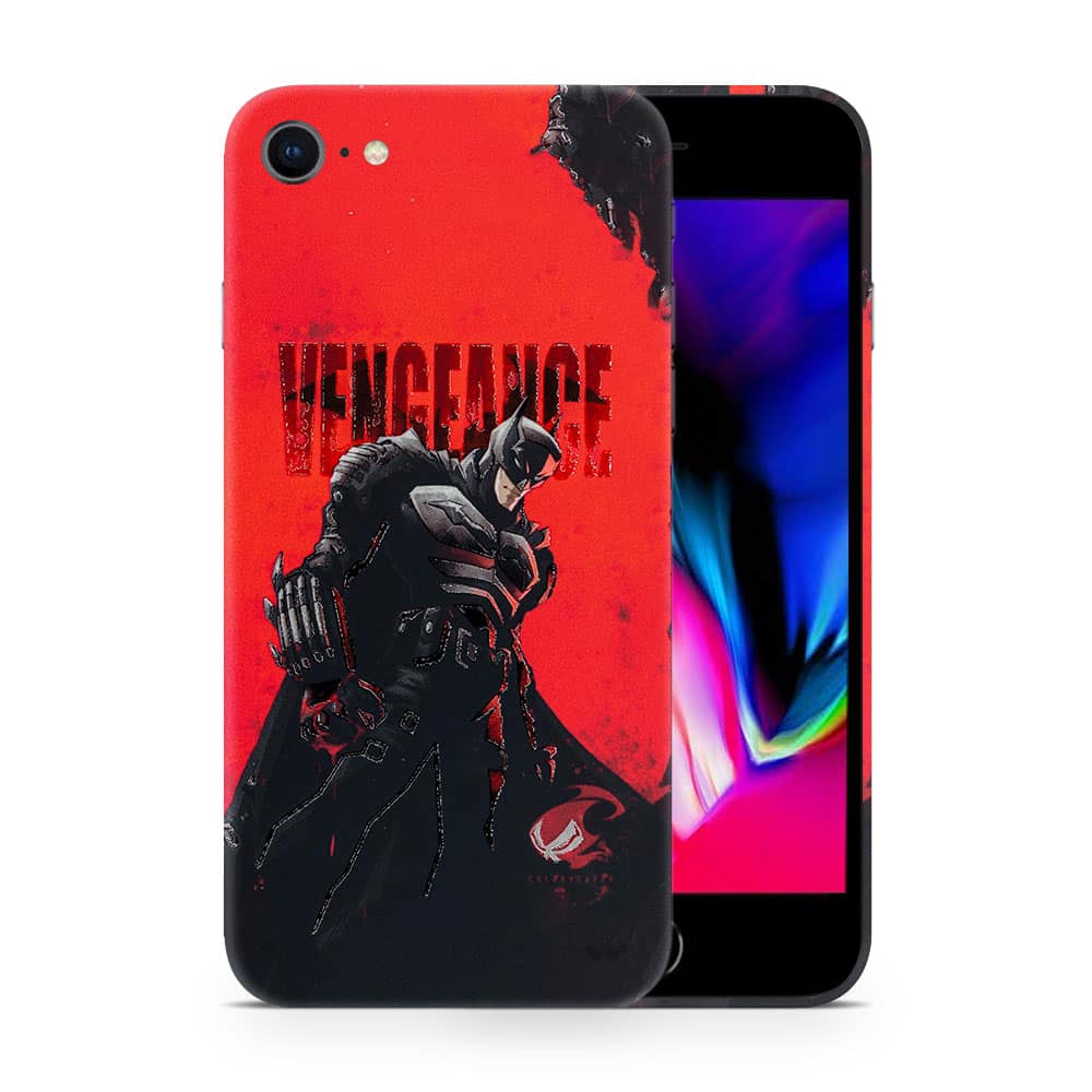 Iphone 8 batman’s vengeancer 3d skin wrapitskin