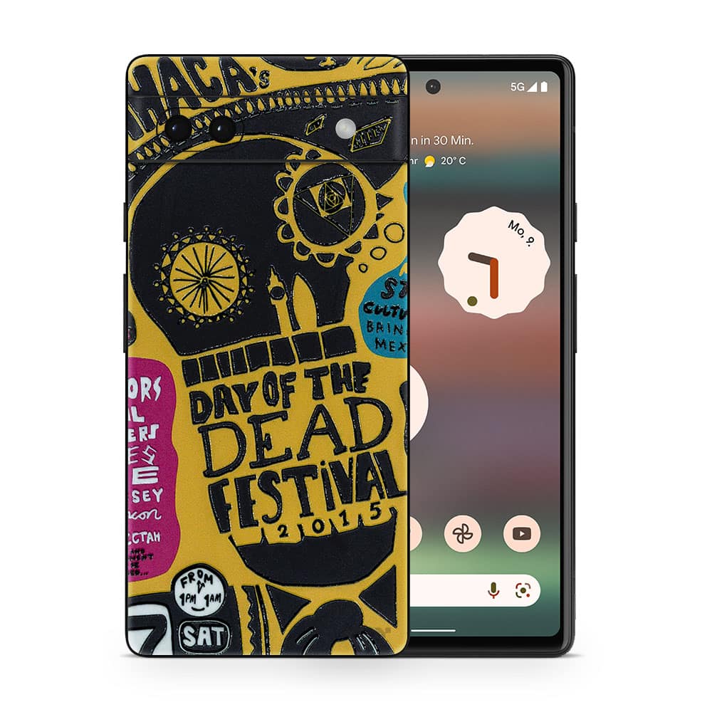 Pixel 6a street festival 3d skin wrapitskin