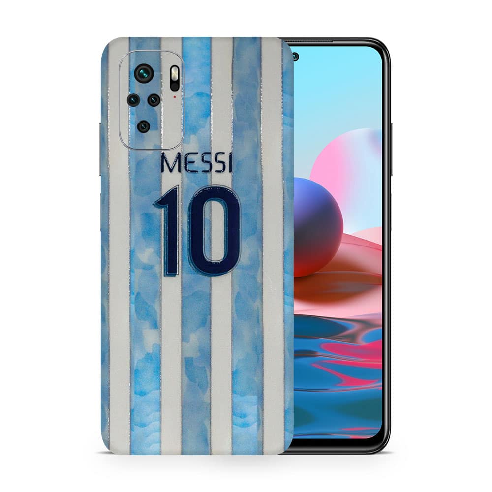 Redmi note 10 messi 3d skin wrapitskin