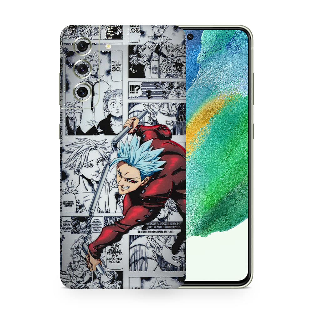Galaxy s21 fe ban sds 3d skin wrapitskin