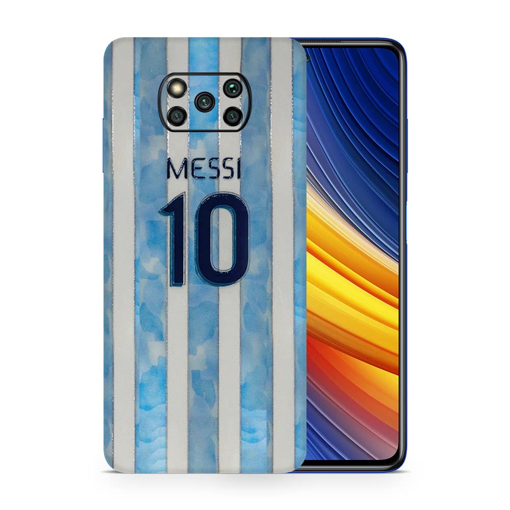 Poco x3 pro messi 3d skin wrapitskin