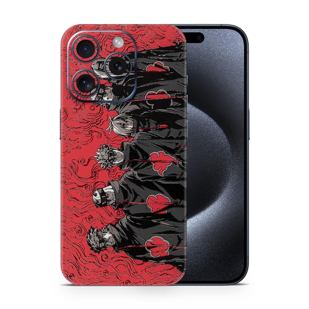Iphone 15 pro shinobi warriors 3d skin wrapitskin