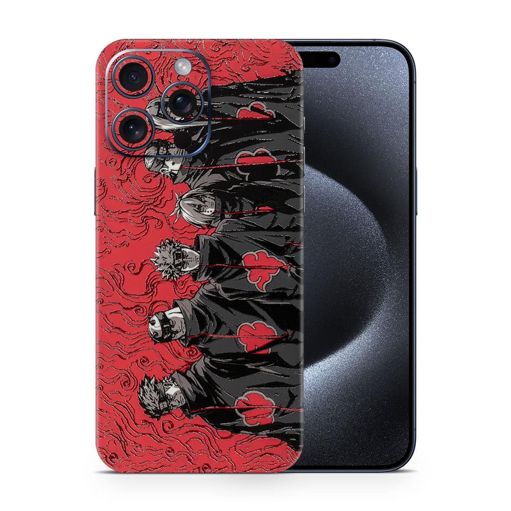 Iphone 15 pro max shinobi warriors 3d skin wrapitskin