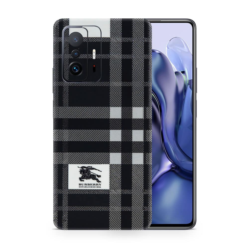 Xiaomi 11t pro burberry 3d skin wrapitskin