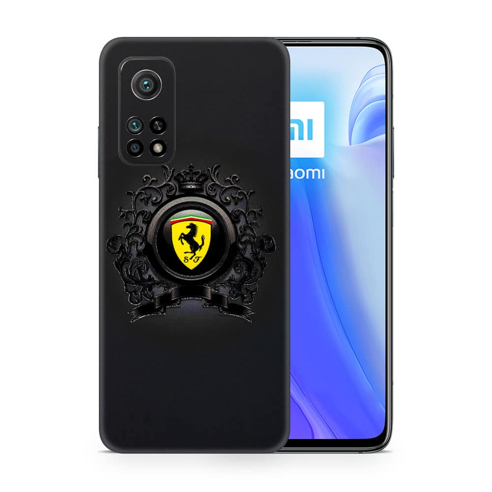 Mi 10t 5g ferrari 3d skin wrapitskin