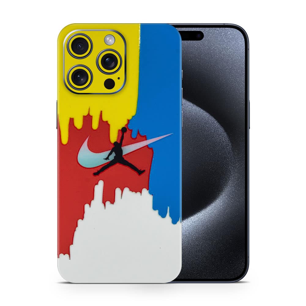 Iphone 15 pro max nike jordan 3d skin wrapitskin