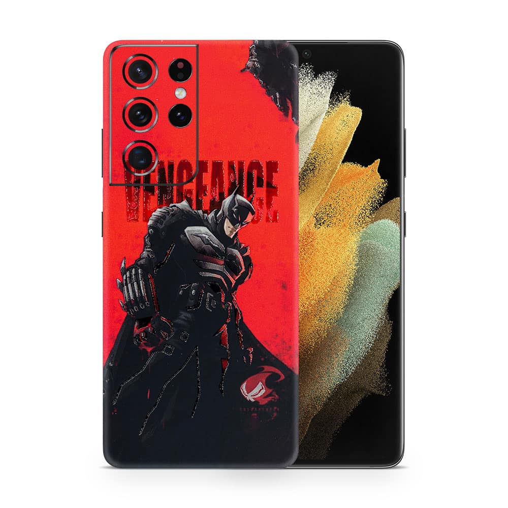 Galaxy s21 ultra batman’s vengeancer 3d skin wrapitskin