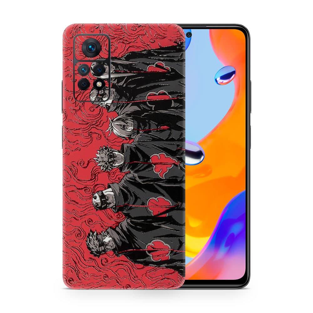 Redmi note 11 pro shinobi warriors 3d skin wrapitskin