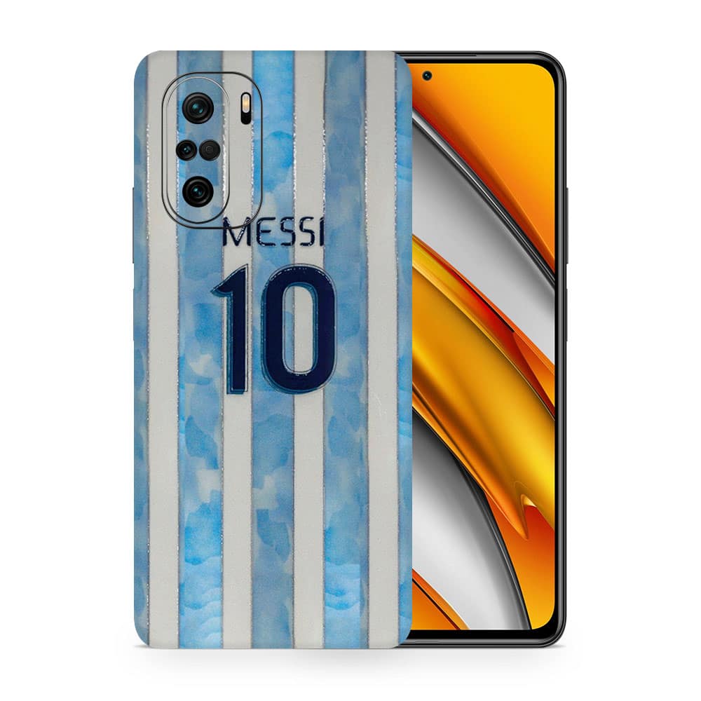 Poco f3 messi 3d skin wrapitskin