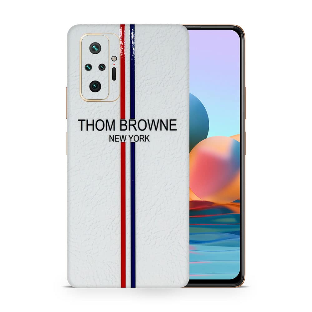 Redmi note 10 pro thom browne 3d skin wrapitskin