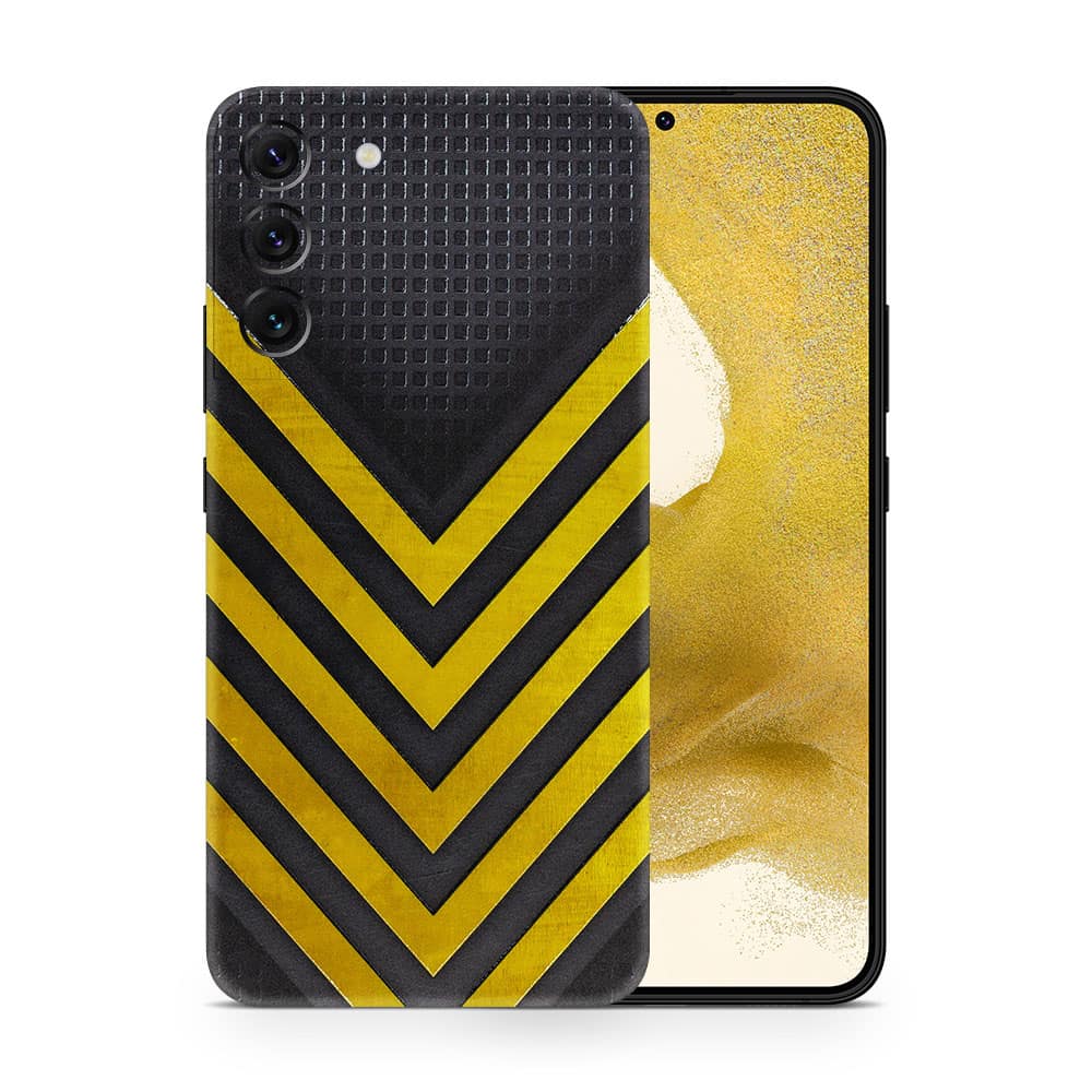 Galaxy s22 plus arrows yellow 3d skin wrapitskin