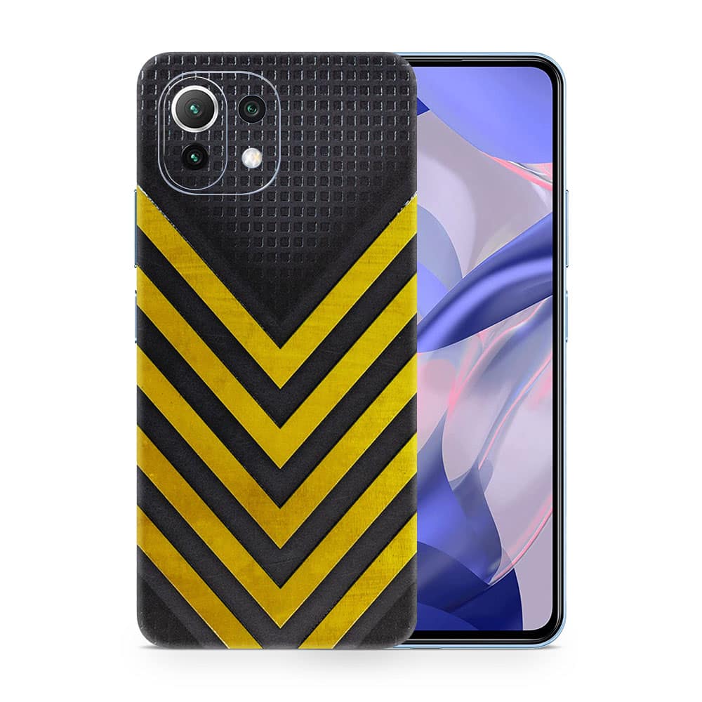 Mi 11 lite 5g ne arrows yellow 3d skin wrapitskin